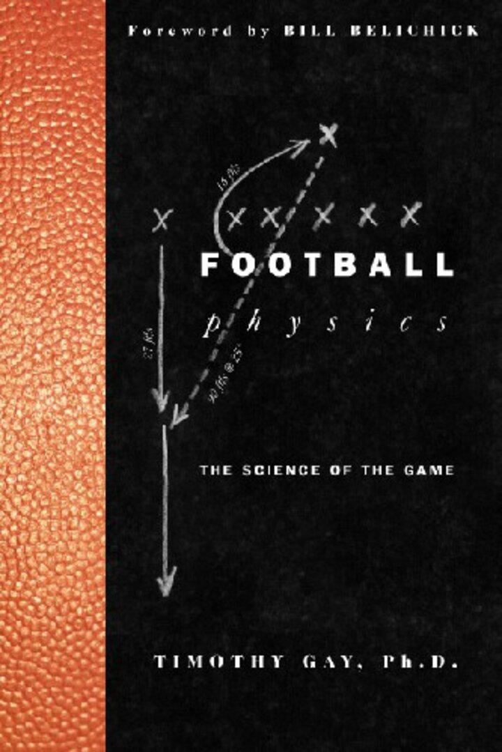 cover of Dr. Gay's book, "Football Physics"